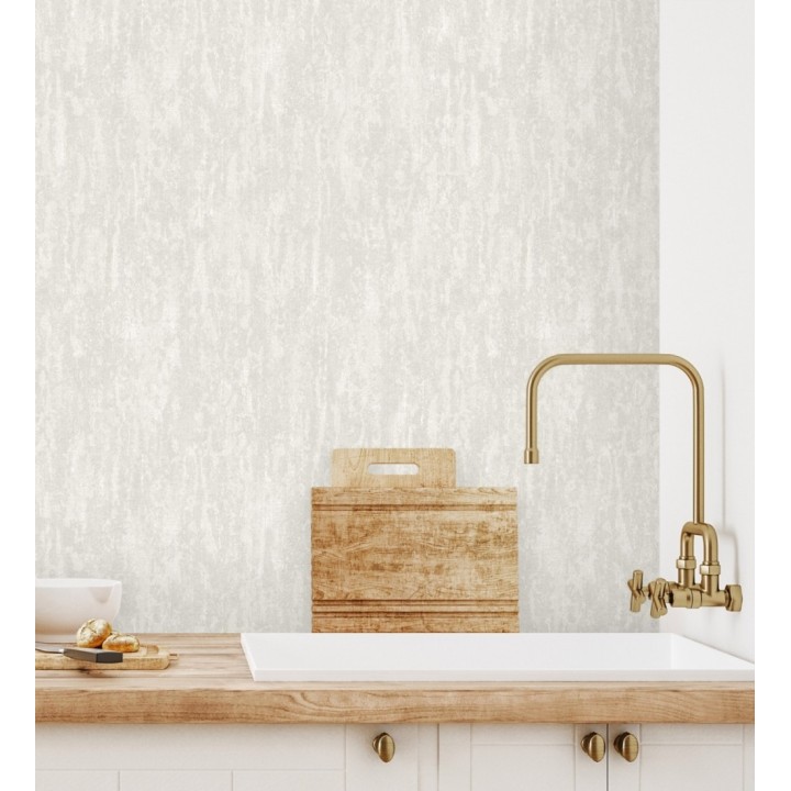 Papel pintado efecto estuco con textura textil - Hermitage Texture 681131