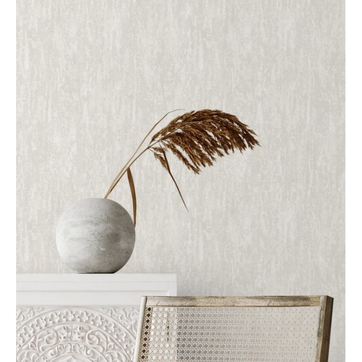 Papel pintado efecto estuco con textura textil - Hermitage Texture 681131