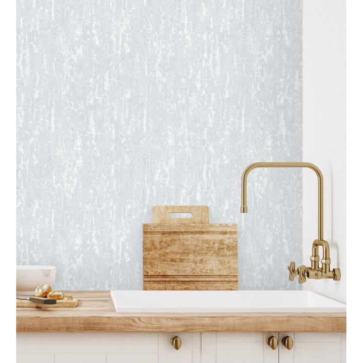 Papel pintado efecto estuco con textura textil - Hermitage Texture 681132