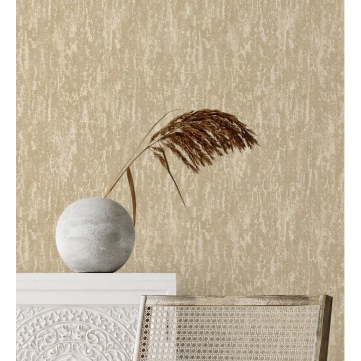 Papel pintado efecto estuco con textura textil - Hermitage Texture 681133