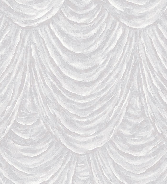 Papel pintado efecto tela alzada con relieve - Kremling Curtains 681141