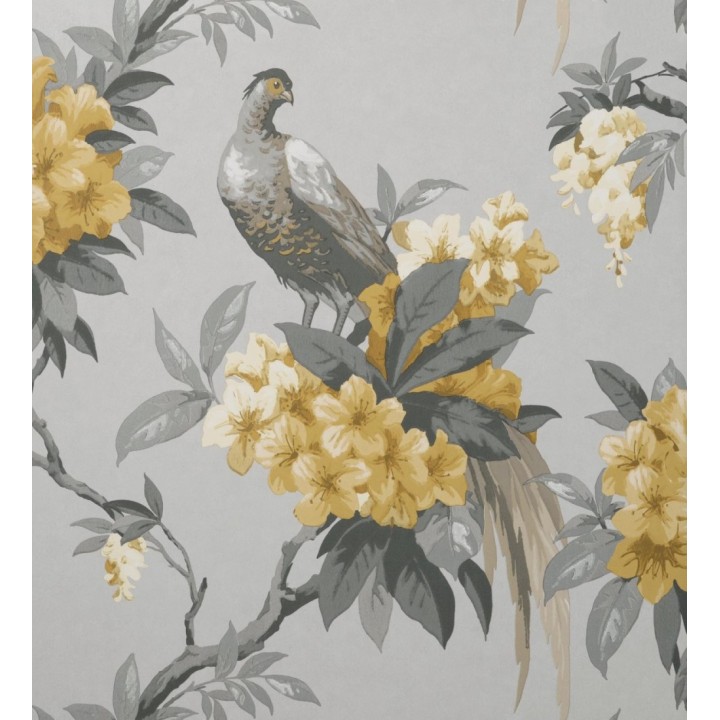 Papel pintado de pájaros y flores de los jardines reales - Royal Birds 681201