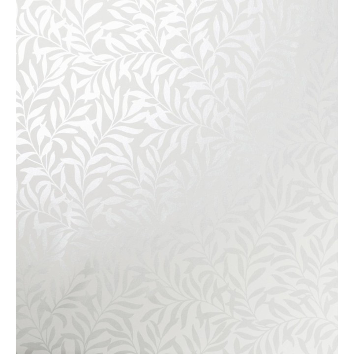 Papel pintado de hojas efecto nacarado fondo mate - Didier 681205