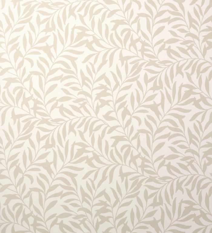 Papel pintado de hojas efecto nacarado fondo mate - Didier 681207