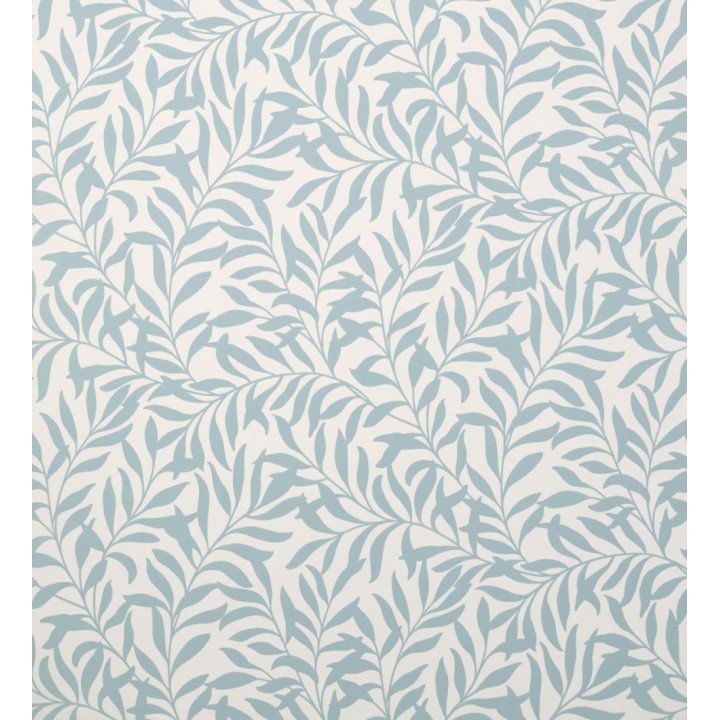 Papel pintado de hojas efecto nacarado fondo mate - Didier 681208