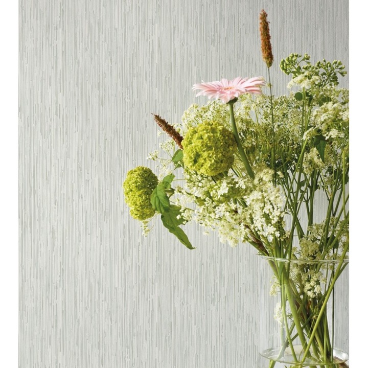 Papel pintado imitación tela nacarado vinílico - Tavira 120996