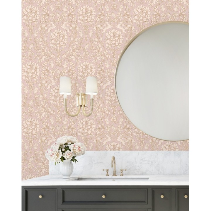 Papel pintado animales del bosque ornamental - Branly Forest 681226