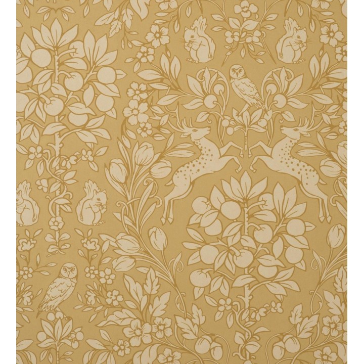 Papel pintado animales del bosque ornamental - Branly Forest 681228