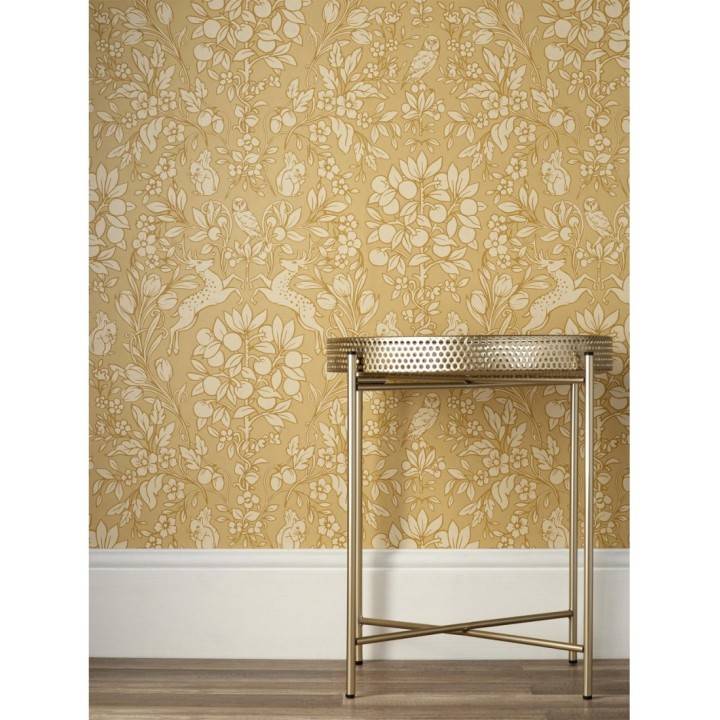 Papel pintado animales del bosque ornamental - Branly Forest 681228