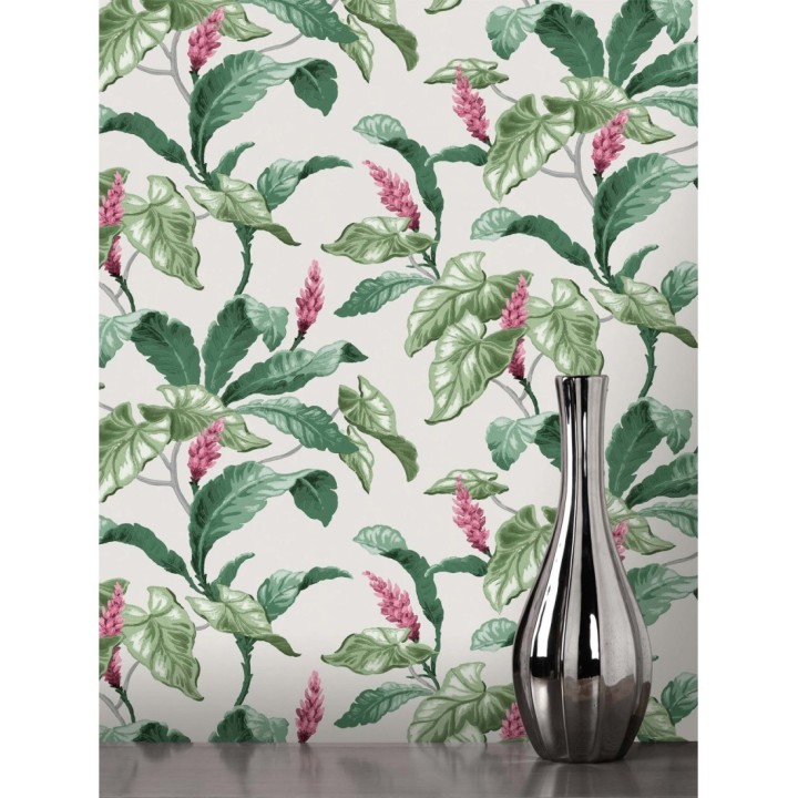 Papel pintado de flores y hojas de magnolias - Lady Magnolias 681231