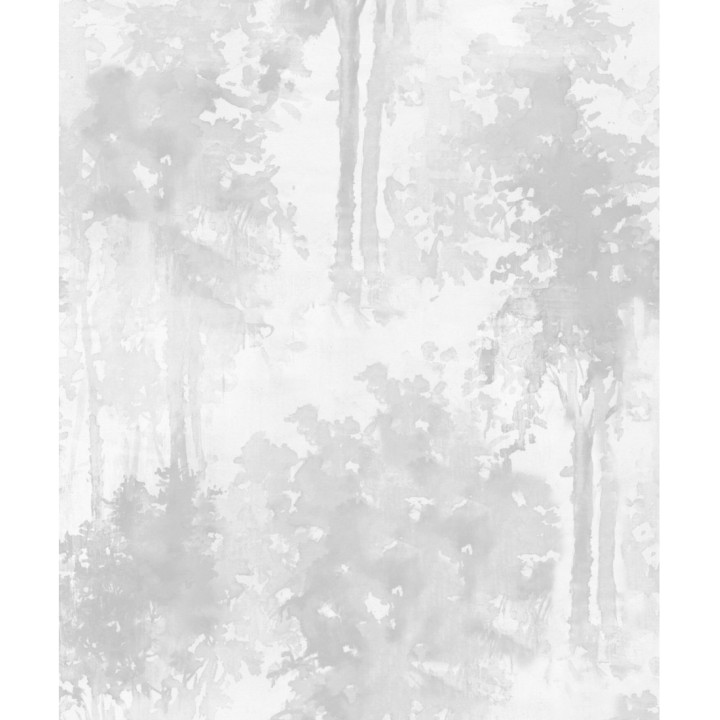 Papel pintado bosque de árboles pintados a acuarela - Villa Lucia 121010