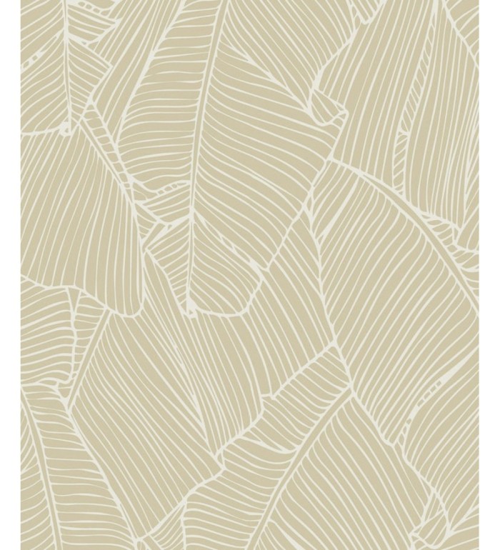 Papel pintado hojas grandes modernas estilo tropical - Medellin 121014