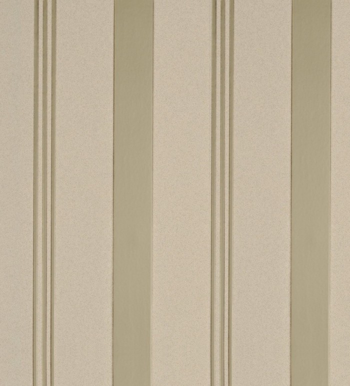 Papel pintado de rayas metalizadas sobre fondo mate estilo Art Decó - Mederic Stripes 681259