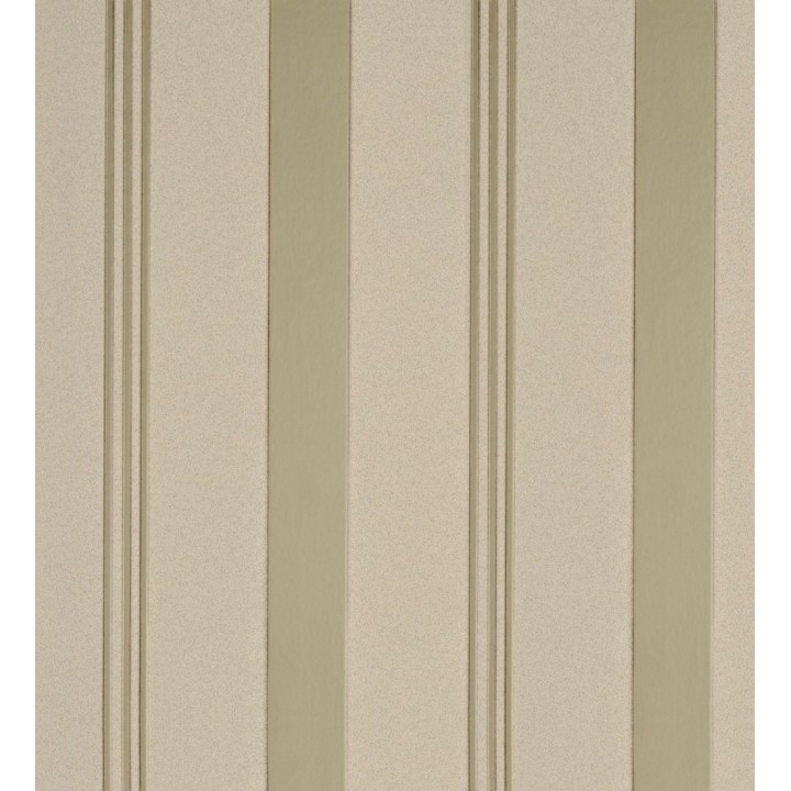 Papel pintado de rayas metalizadas sobre fondo mate estilo Art Decó - Mederic Stripes 681259