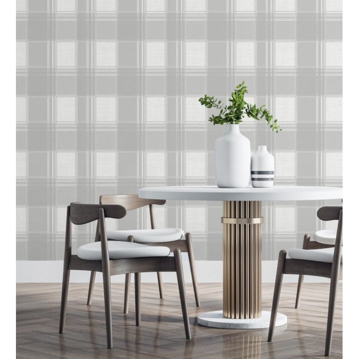 Papel pintado cuadros escoceses - Bertram 681269