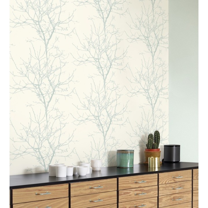 Papel pintado bosque de árboles estilo nórdico - Forest Park 121018