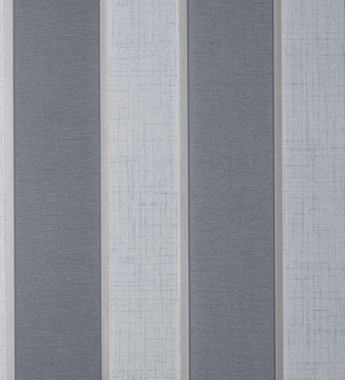 Papel pintado de rayas modernas con algunos toques ligeramente metalizados - Loren Stripes 681273