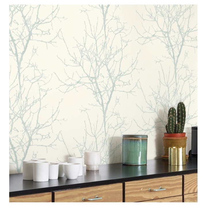 Papel pintado bosque de árboles estilo nórdico - Forest Park 121018