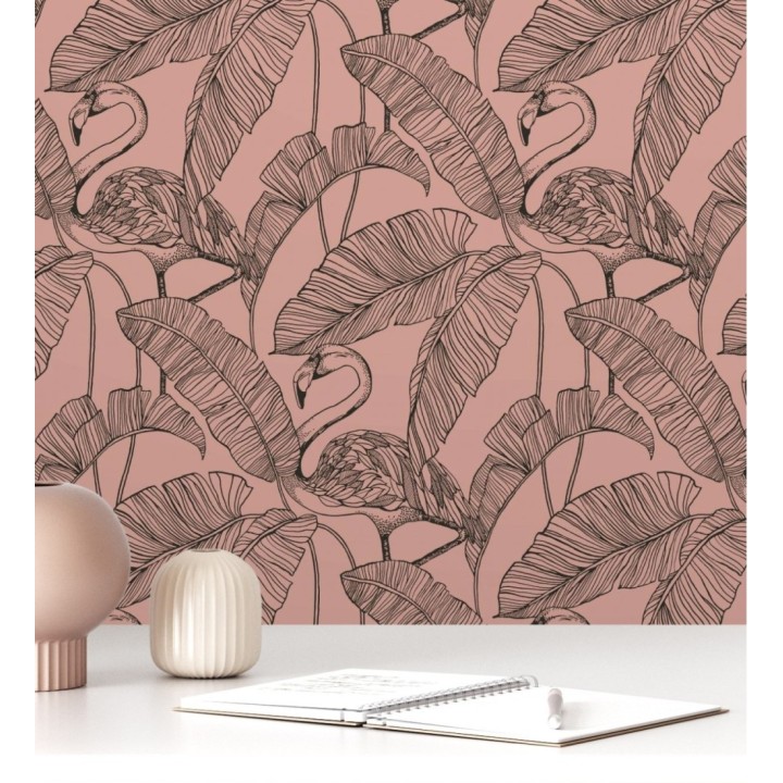 Papel pintado hojas tropicales - Luxury Flamand 681300