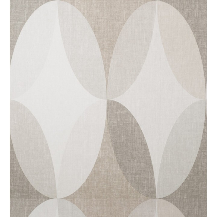 Papel pintado de círculos entrelazados estilo Retro - Oralia 681314