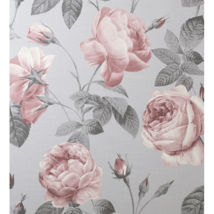 Papel pintado flores románticas estilo vintage - Marietta 681321