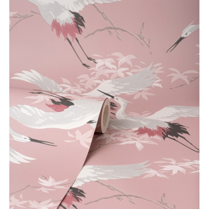 Papel pintado de garzas reales  estilo oriental - Mandarin Birds 681330