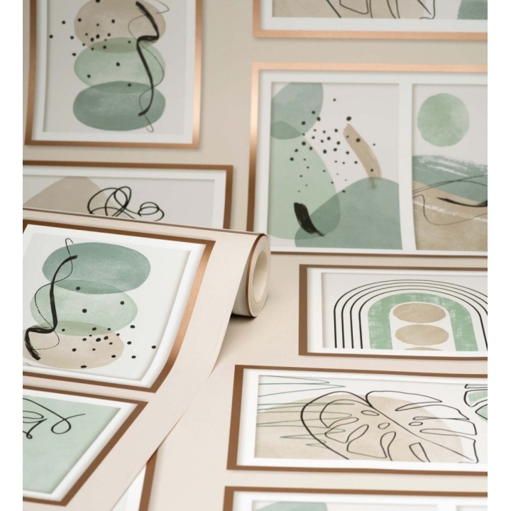 Papel pintado cuadros artísticos - Mimi 681332