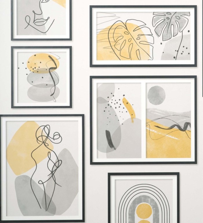 Papel pintado cuadros artísticos - Mimi 681333