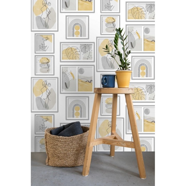 Papel pintado cuadros artísticos - Mimi 681333