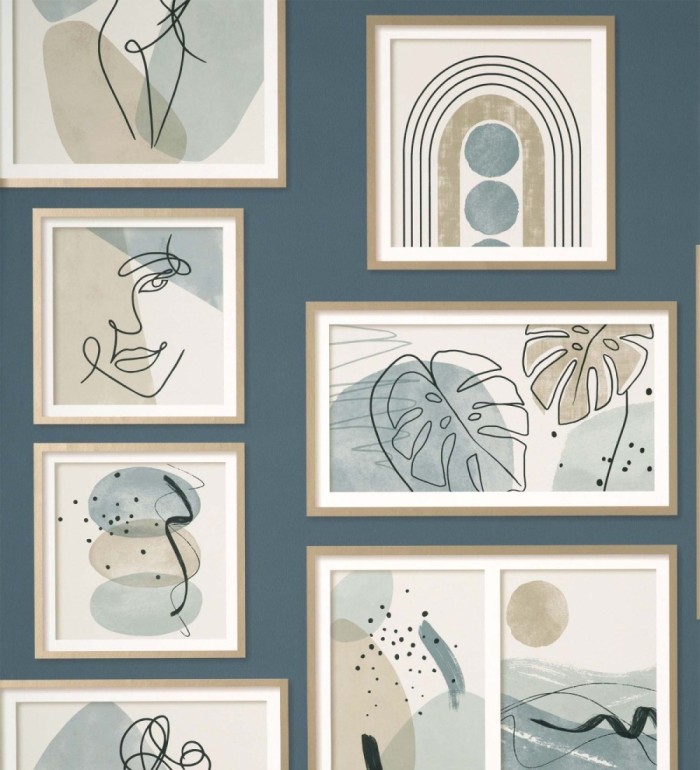 Papel pintado cuadros artísticos - Mimi 681334