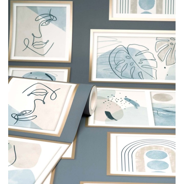 Papel pintado cuadros artísticos - Mimi 681334