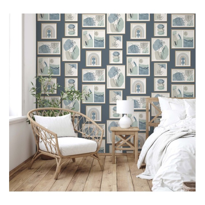 Papel pintado cuadros artísticos - Mimi 681334