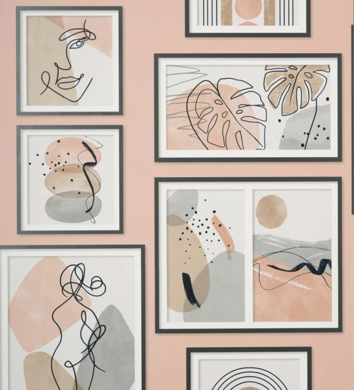 Papel pintado cuadros artísticos - Mimi 681335