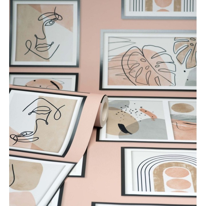 Papel pintado cuadros artísticos - Mimi 681335