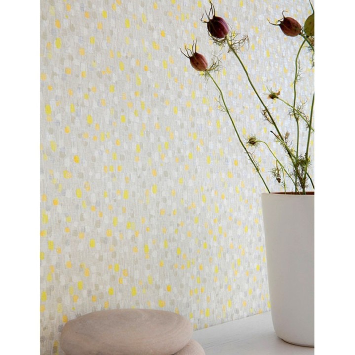 Papel pintado moderno abstracto puntos de colores - Cinque Terre 121151