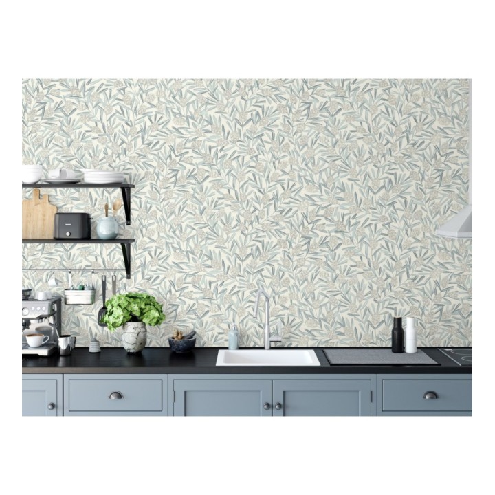 Papel pintado de hojas y frutos - Eloise 681339