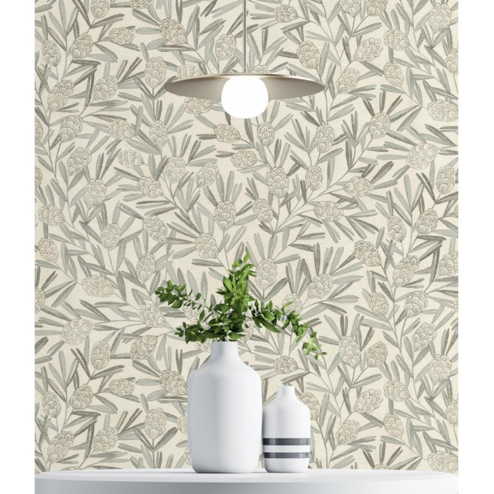 Papel pintado de hojas y frutos - Eloise 681340
