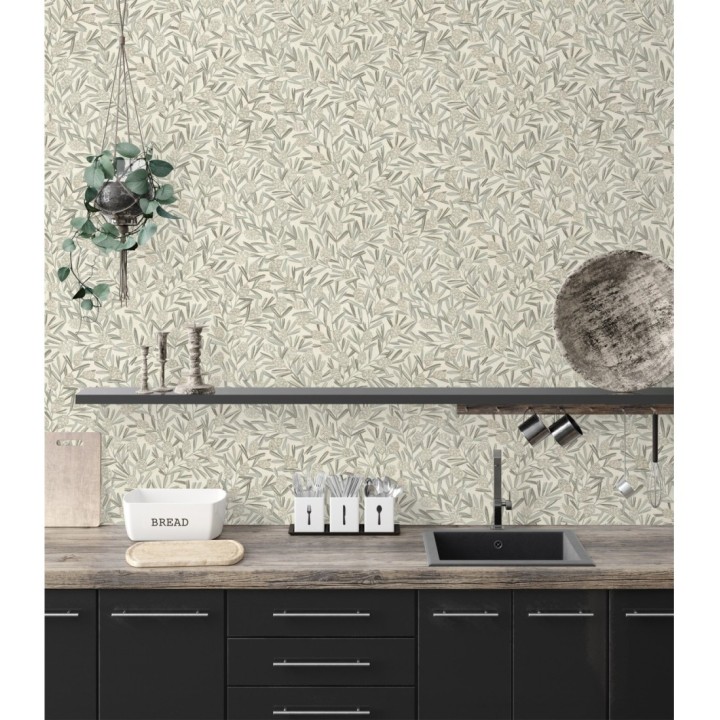 Papel pintado de hojas y frutos - Eloise 681340