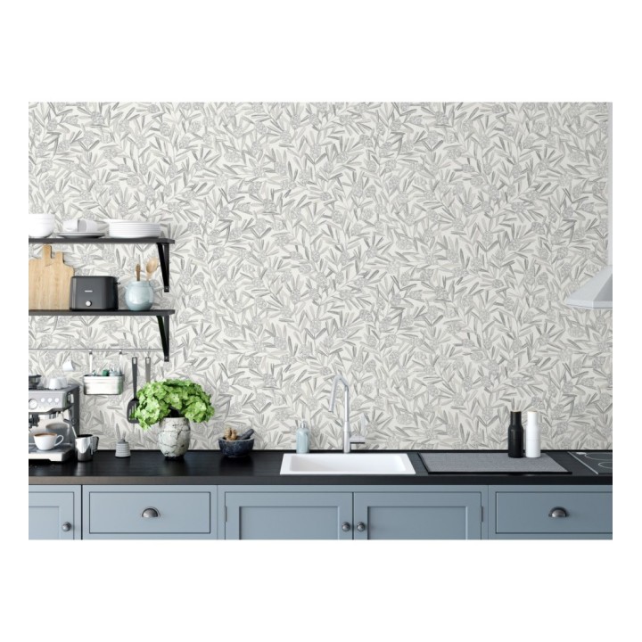 Papel pintado de hojas y frutos - Eloise 681341