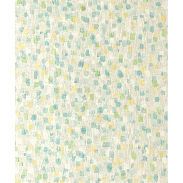 Papel pintado moderno abstracto puntos de colores - Cinque Terre 121155