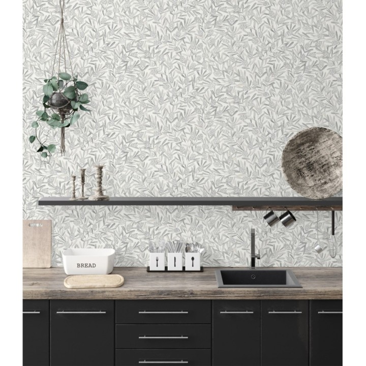 Papel pintado de hojas y frutos - Eloise 681341