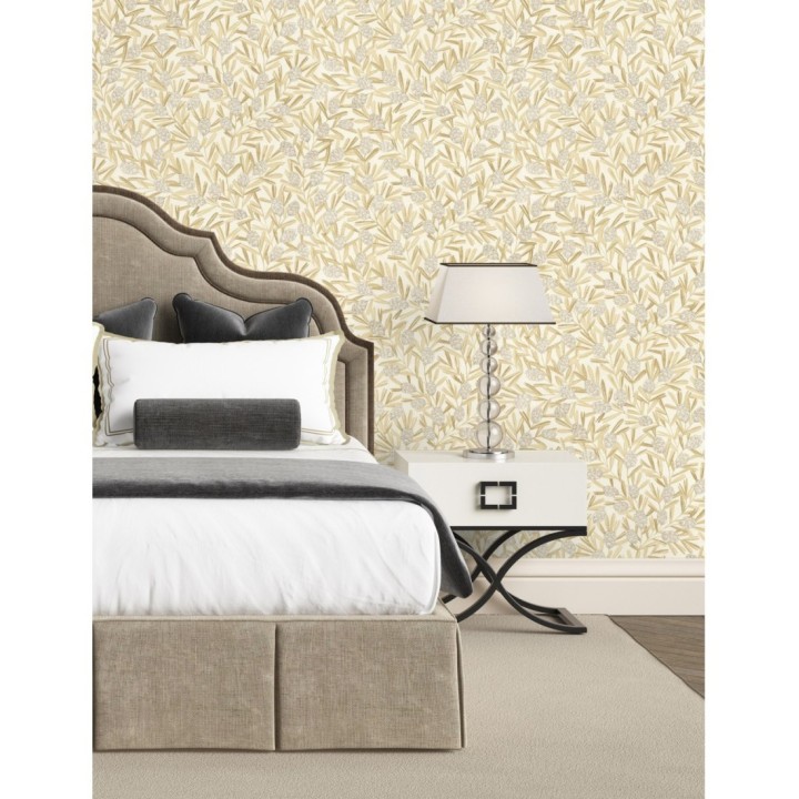 Papel pintado de hojas y frutos - Eloise 681342