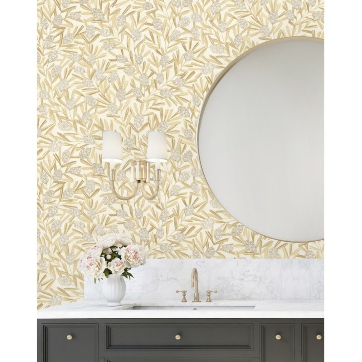 Papel pintado de hojas y frutos - Eloise 681342