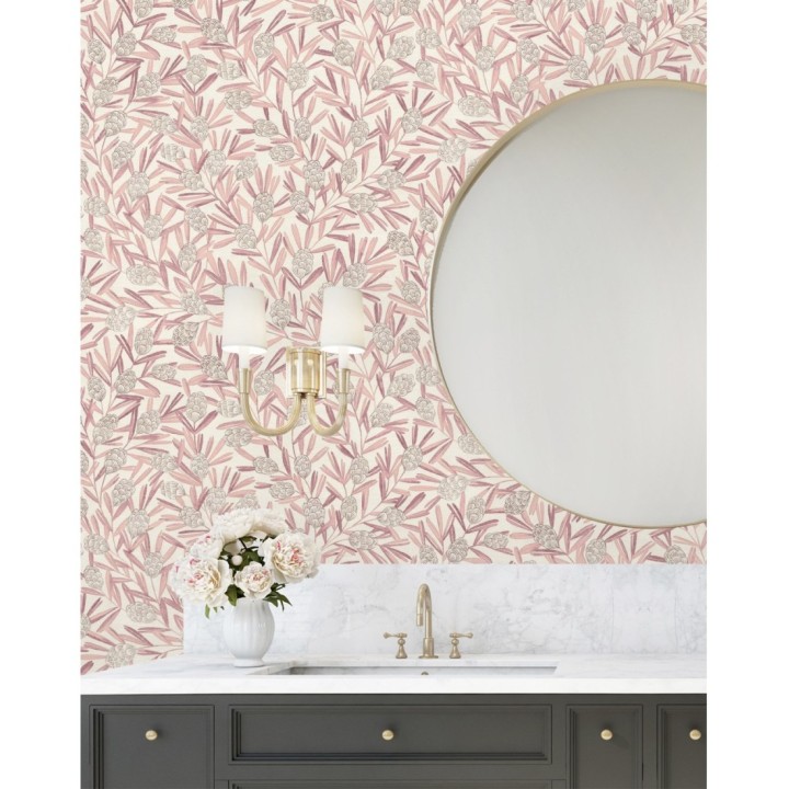 Papel pintado de hojas y frutos - Eloise 681343