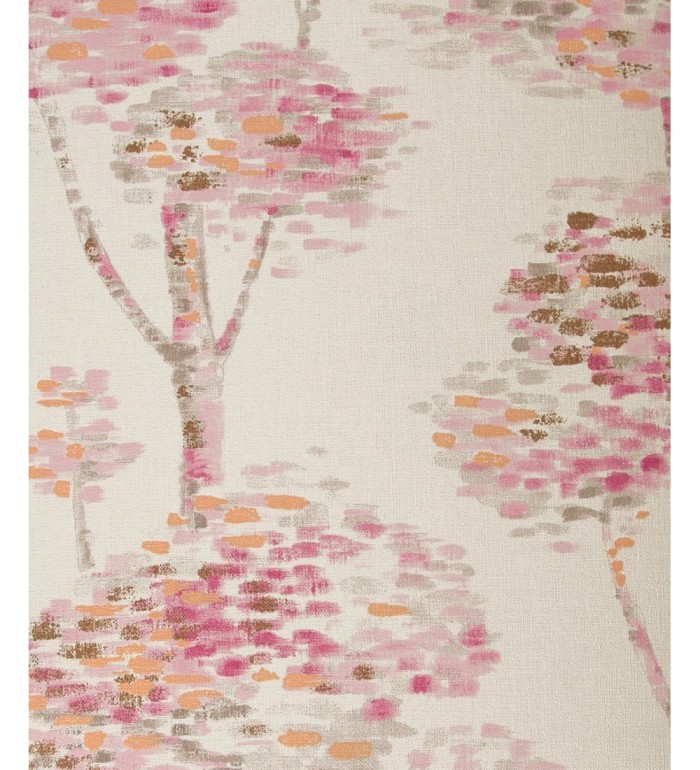 Papel pintado árboles artísticos en acuarela - Chianti 121161