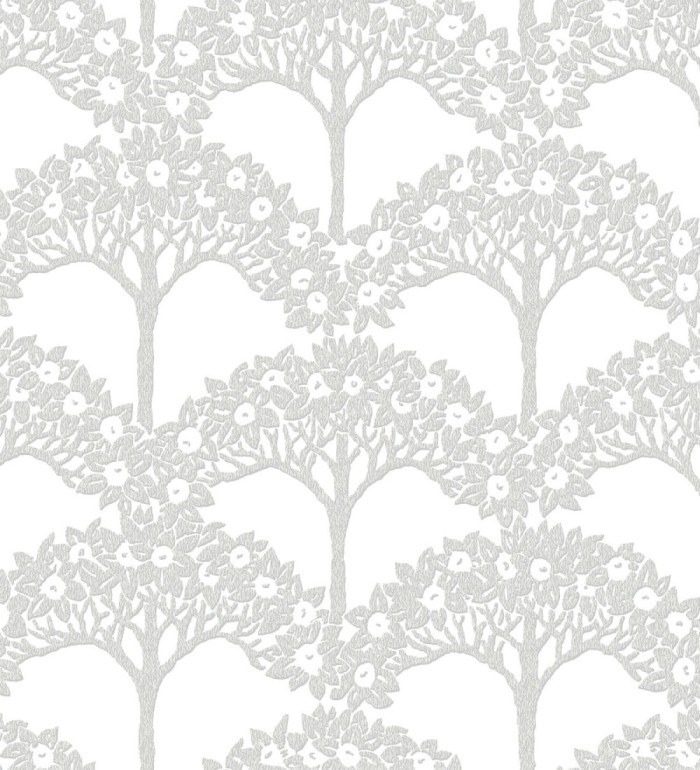 Papel pintado ramo de árboles - Mauve Forest 681349