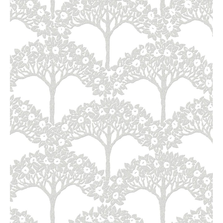 Papel pintado ramo de árboles - Mauve Forest 681349