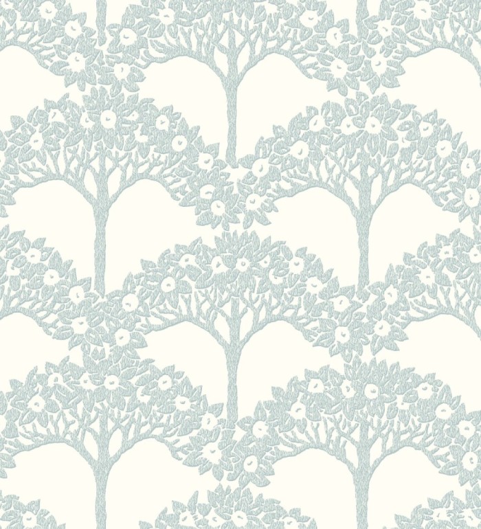 Papel pintado ramo de árboles - Mauve Forest 681350