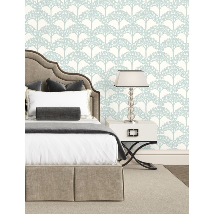 Papel pintado ramo de árboles - Mauve Forest 681350