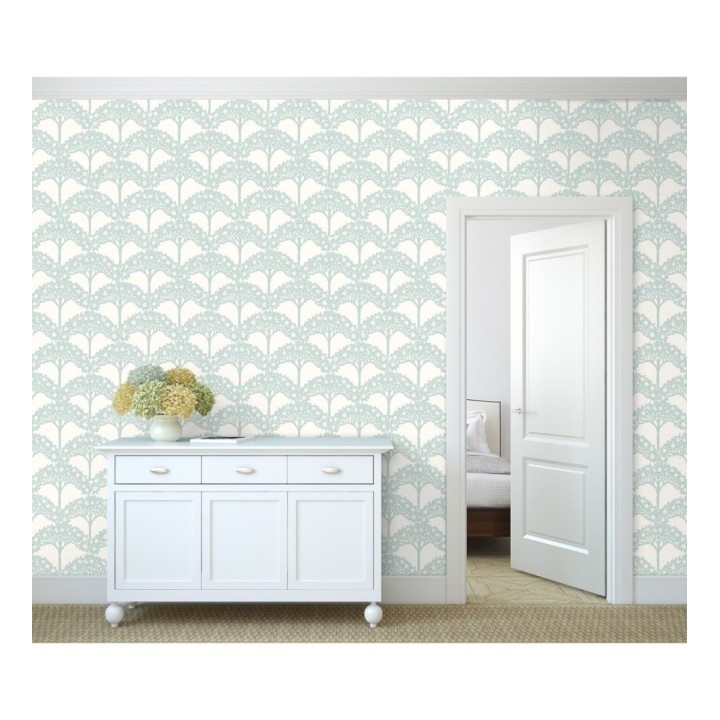 Papel pintado ramo de árboles - Mauve Forest 681350